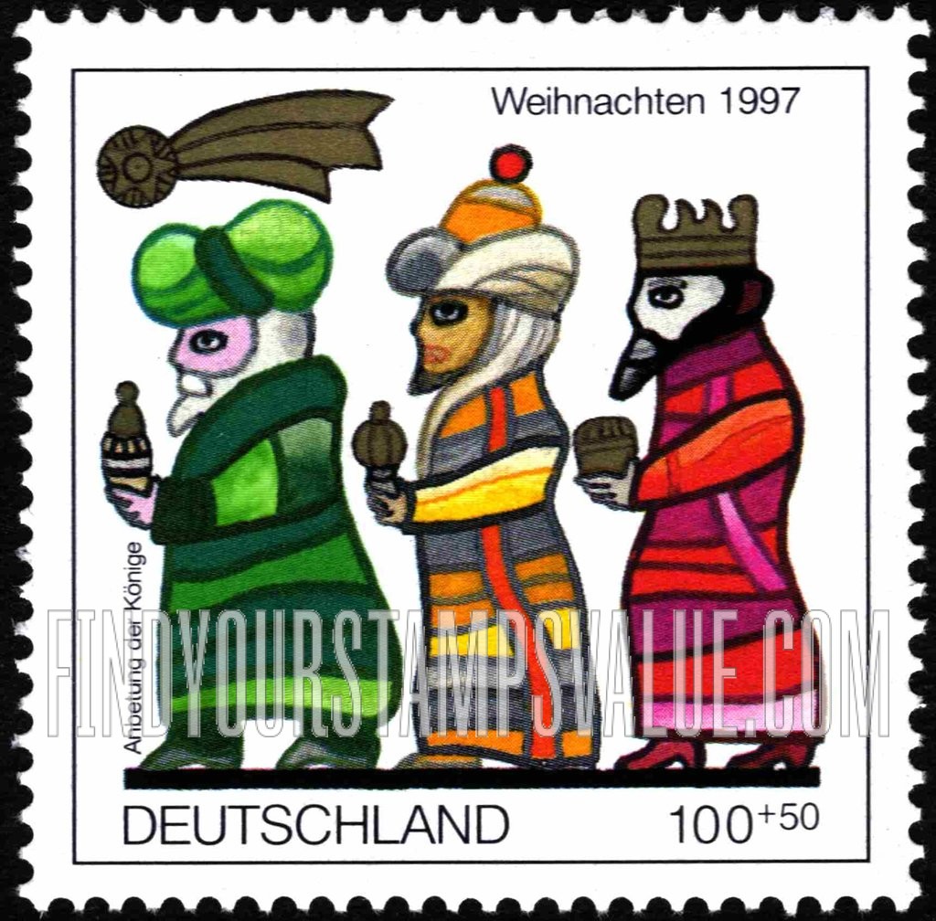 FindYourStampsValue: SEMI-POSTAL - Christmas: Magi