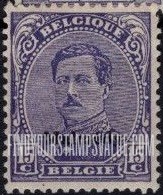 FindYourStampsValue: GERMAN OCCUPATION - King Albert I: Belgian Stamps of 1915-20 Overprinted