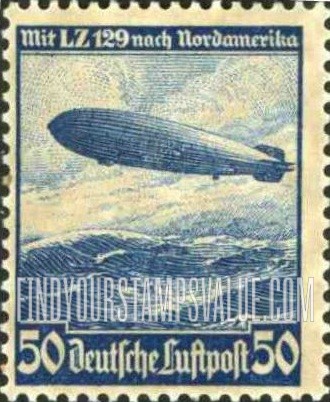 FindYourStampsValue: AIR POST - “Hindenburg”