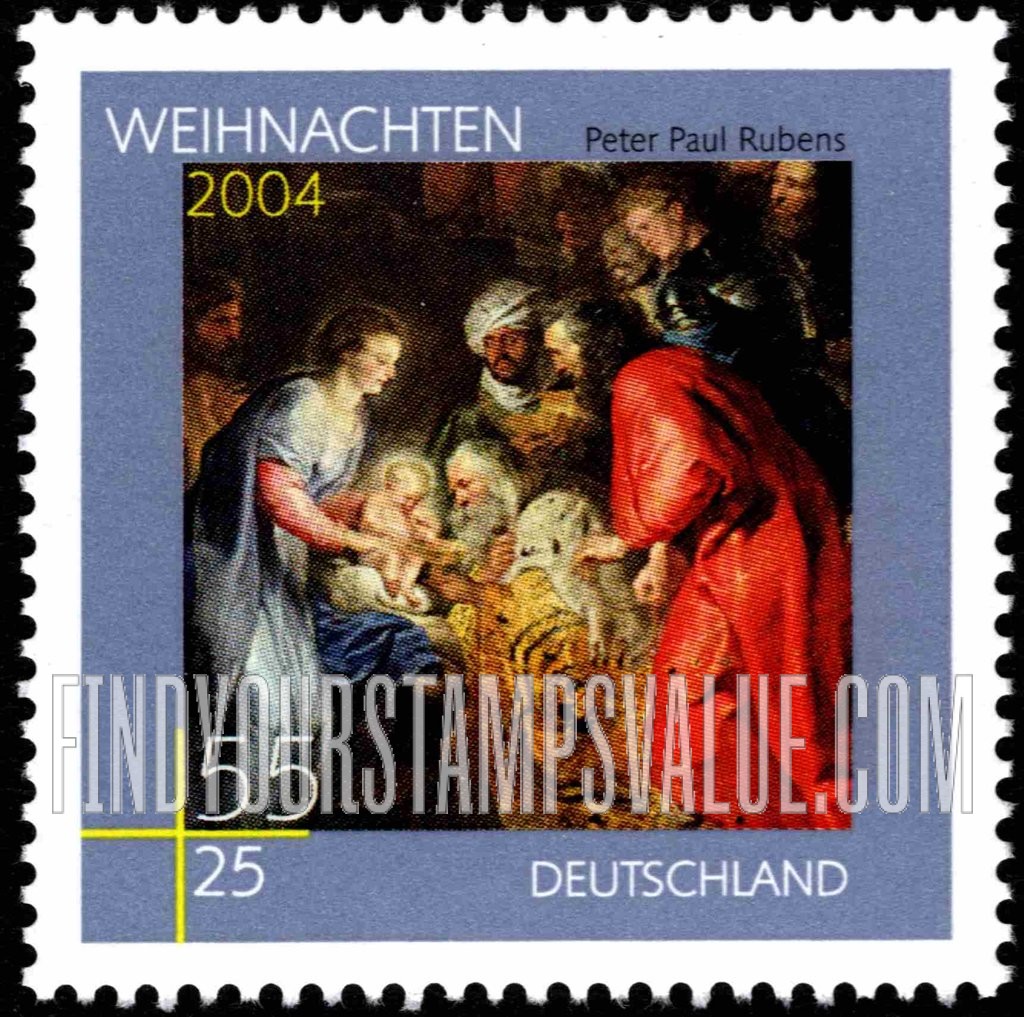 FindYourStampsValue: SEMI-POSTAL - Christmas: Adoration of the Magi