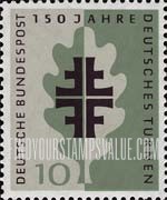 FindYourStampsValue: Turner Emblem and Oak Leaf