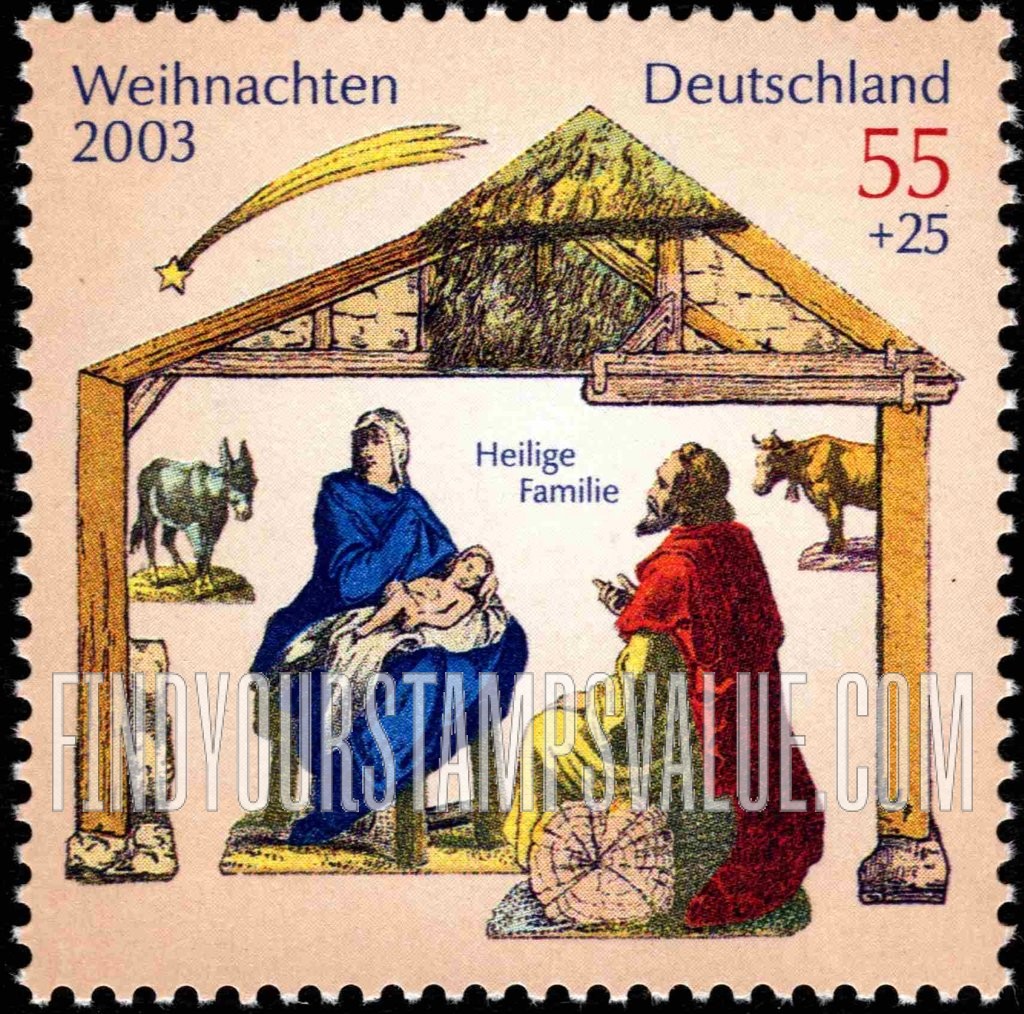 FindYourStampsValue: SEMI-POSTAL - Christmas: Holy Family
