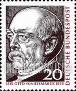 FindYourStampsValue: Otto von Bismarck, by Franz von Lenbach