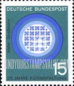 FindYourStampsValue: Cerenkov radiation, reactor in operation