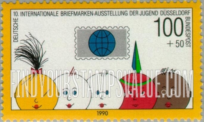 FindYourStampsValue: SEMI-POSTAL - Dusseldorf ’90