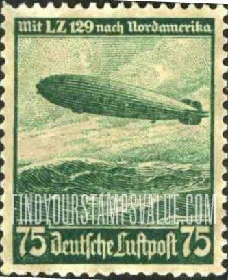 FindYourStampsValue: AIR POST - “Hindenburg”