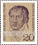 FindYourStampsValue: Birth Bicentenary of Georg Wilhelm Hegel, Philosopher