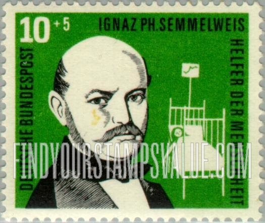 FindYourStampsValue: SEMI-POSTAL - Ignaz Philipp Semmelweis