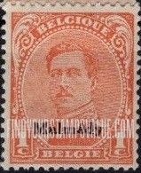 FindYourStampsValue: GERMAN OCCUPATION - King Albert I: Belgian Stamps of 1915-20 Overprinted
