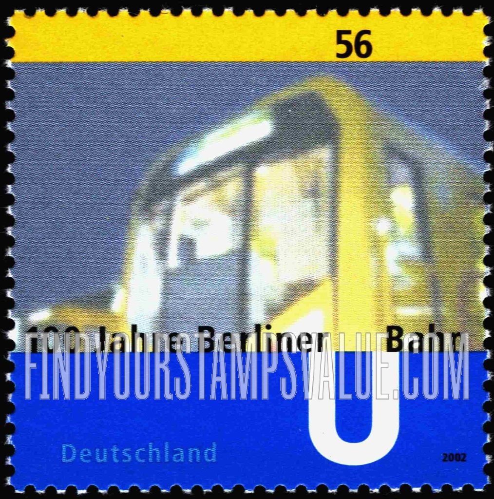 FindYourStampsValue: Berlin Subway System, Centennial