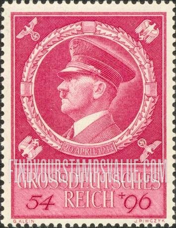 FindYourStampsValue: SEMI-POSTAL - Adolf Hitler