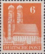 FindYourStampsValue: Historic Buildings - Our Lady's Church, Munich
