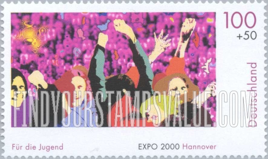 FindYourStampsValue: SEMI-POSTAL - Expo 2000, Hanover: Crowd