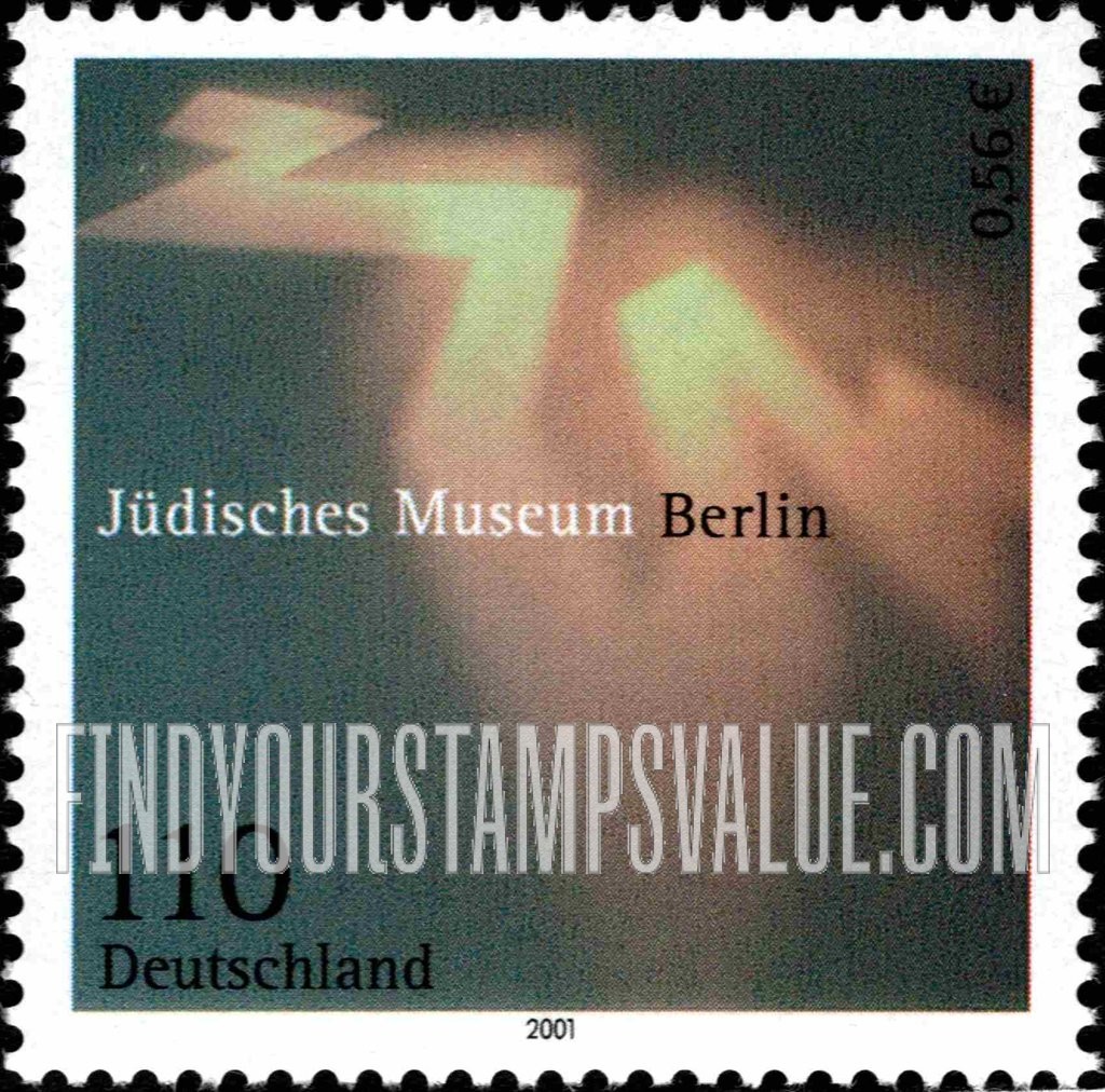 FindYourStampsValue: Opening of Jewish Museum, Berlin