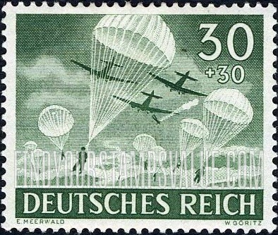 FindYourStampsValue: SEMI-POSTAL - Paratroops