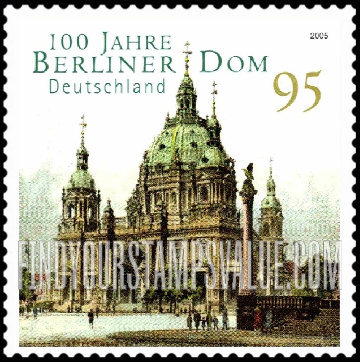 FindYourStampsValue: Berlin Cathedral, Centennial