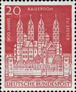 FindYourStampsValue: Cathedral, Speyer