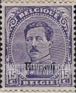 FindYourStampsValue: GERMAN OCCUPATION - King Albert I: Belgian Stamps of 1915-20 Overprinted