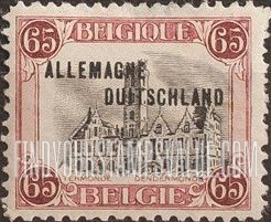 FindYourStampsValue: GERMAN OCCUPATION - Dendermonde: Overprinted