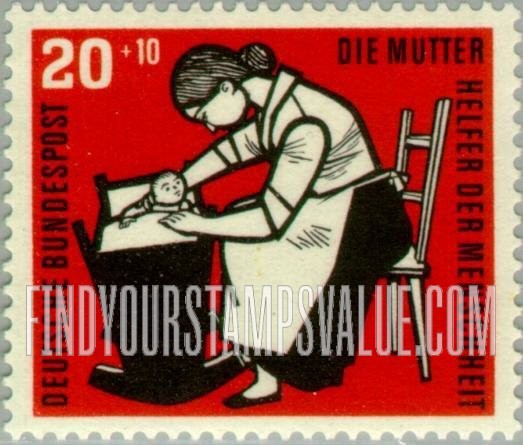FindYourStampsValue: SEMI-POSTAL - The mother