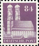 FindYourStampsValue: Historic Buildings - Our Lady's Church, Munich