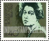 FindYourStampsValue: German Woman Writers - Ricarda Hush, Writer