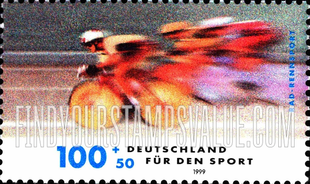 FindYourStampsValue: SEMI-POSTAL - Racing Sports: Bicycles