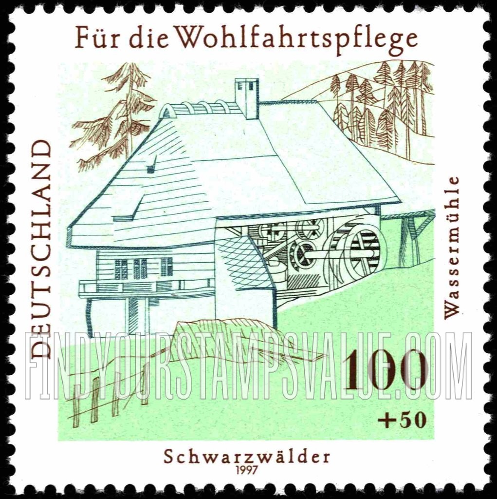 FindYourStampsValue: SEMI-POSTAL - Mills: Black Forest