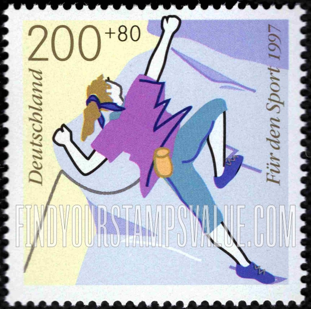 FindYourStampsValue: SEMI-POSTAL - Sports: Free climbing