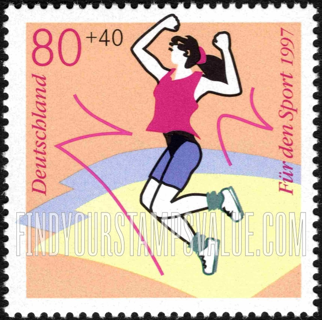 FindYourStampsValue: SEMI-POSTAL - Sports: Aerobics