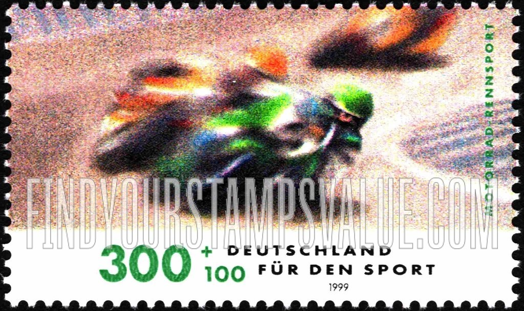 FindYourStampsValue: SEMI-POSTAL - Racing Sports: Motorcycles