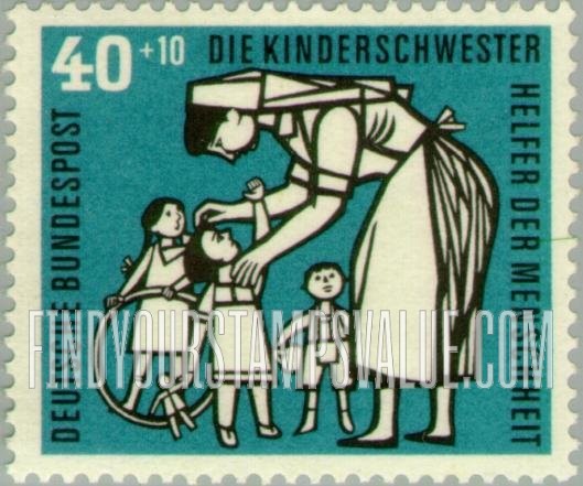 FindYourStampsValue: SEMI-POSTAL - The children’s nurse