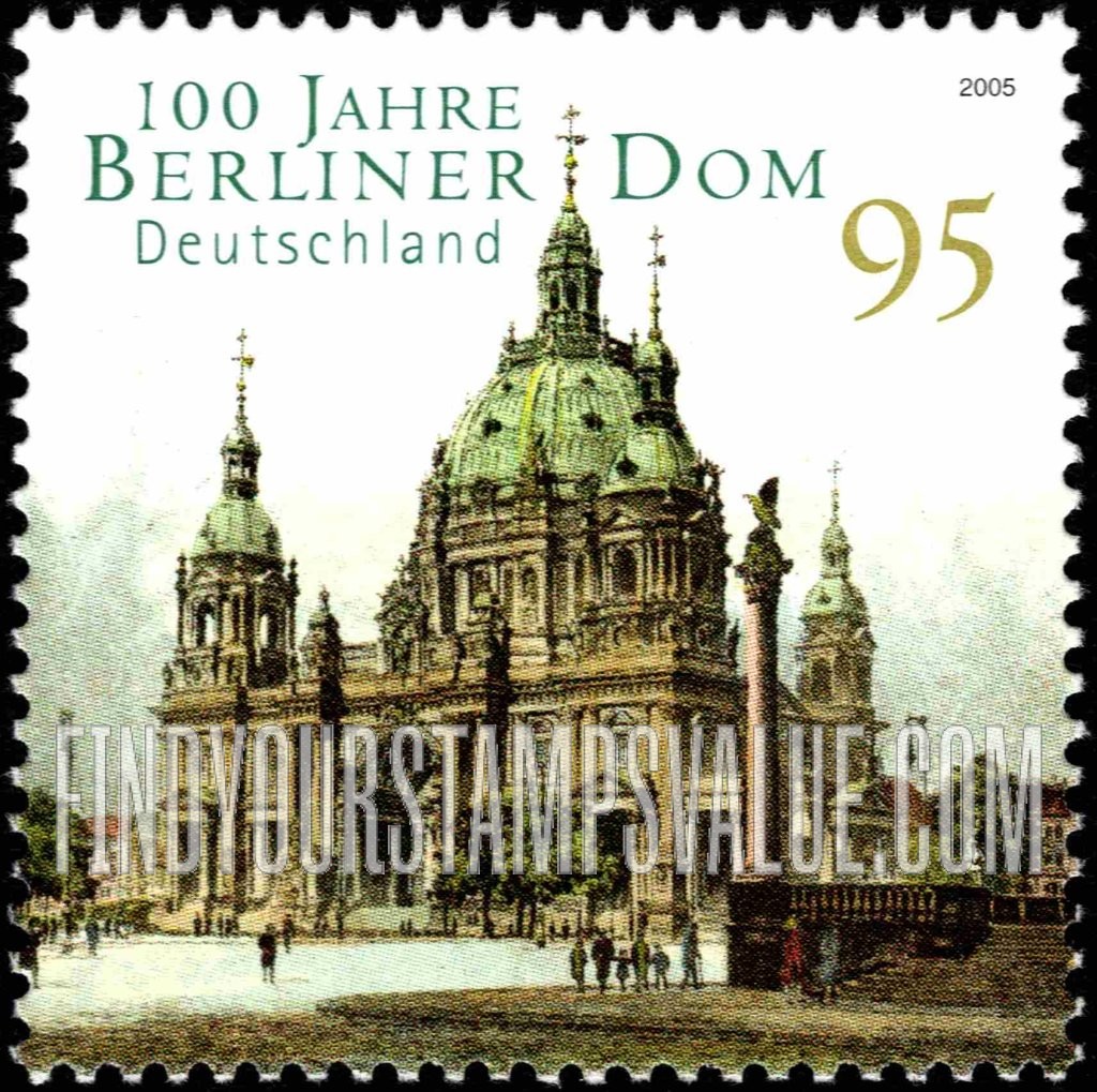 FindYourStampsValue: Berlin Cathedral, Centennial