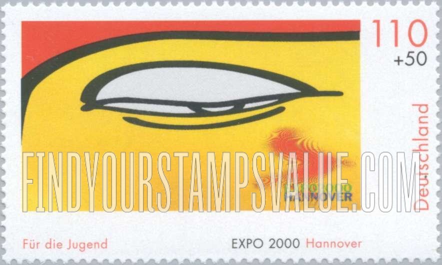 FindYourStampsValue: SEMI-POSTAL - Expo 2000, Hanover: Eye
