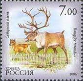 FindYourStampsValue: Russia: Russian Federation, Fauna of Sakha Republic - Rangifer Tarandus