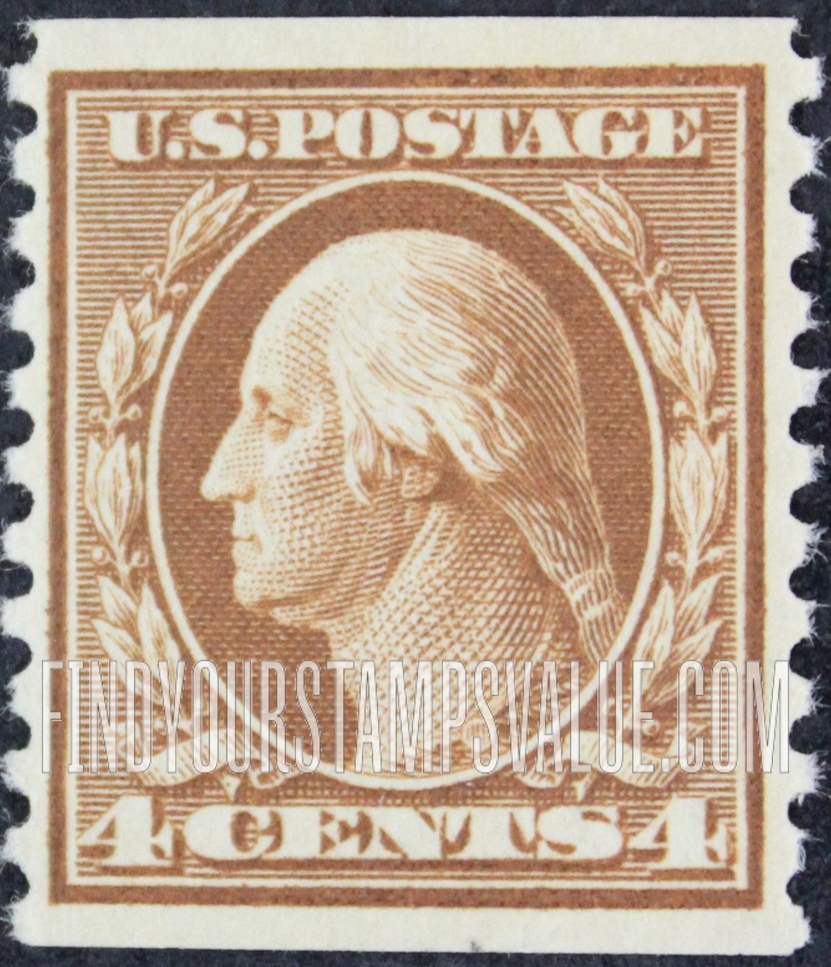 FindYourStampsValue: GEORGE WASHINGTON, Coil Stamp
