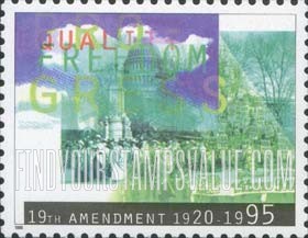 FindYourStampsValue: WOMAN SUFFRAGE