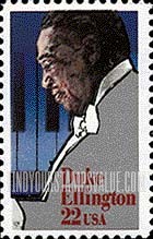 FindYourStampsValue: "DUKE" ELLINGTON - Performing Arts