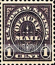 FindYourStampsValue: POSTAL SAVINGS MAIL - 1c