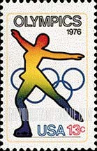 FindYourStampsValue: OLYMPIC GAMES - Skating