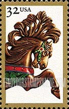 FindYourStampsValue: CAROUSEL HORSES