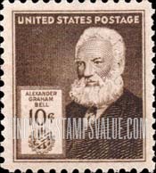 FindYourStampsValue: FAMOUS AMERICAN INVENTORS - Alexander Graham Bell