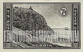 FindYourStampsValue: NATIONAL PARKS - Great Head, Acadia Park, Special Printing