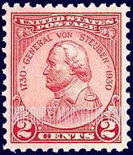 FindYourStampsValue: GENERAL VON STEUBEN