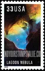 FindYourStampsValue: HUBBLE SPACE TELESCOPE IMAGES - Lagoon Nebula