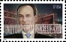 FindYourStampsValue: LITERARY ARTS - Moss Hart, Playwright, Self-Adhesive stamp