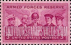 FindYourStampsValue: ARMED FORCES RESERVE