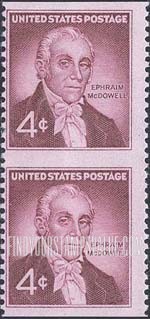 FindYourStampsValue: DR. EPHRAIM McDOWELL
