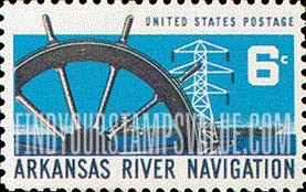 FindYourStampsValue: ARKANSAS RIVER NAVIGATION