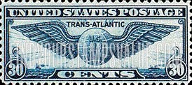 FindYourStampsValue: TRANSATLANTIC - WINGED GLOBE